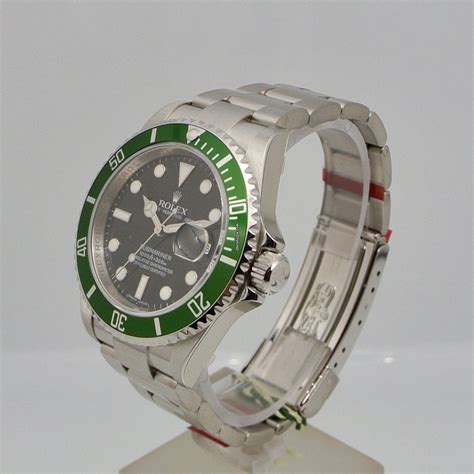 Rolex Submariner Date Ghiera Verde 50 anniversario NOS STIC